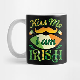 kiss me I am Irish Mug